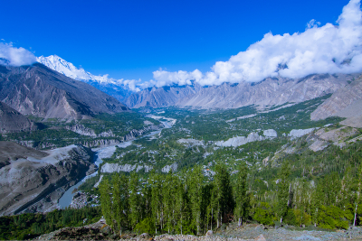 Hunza Valley View From Duiker 