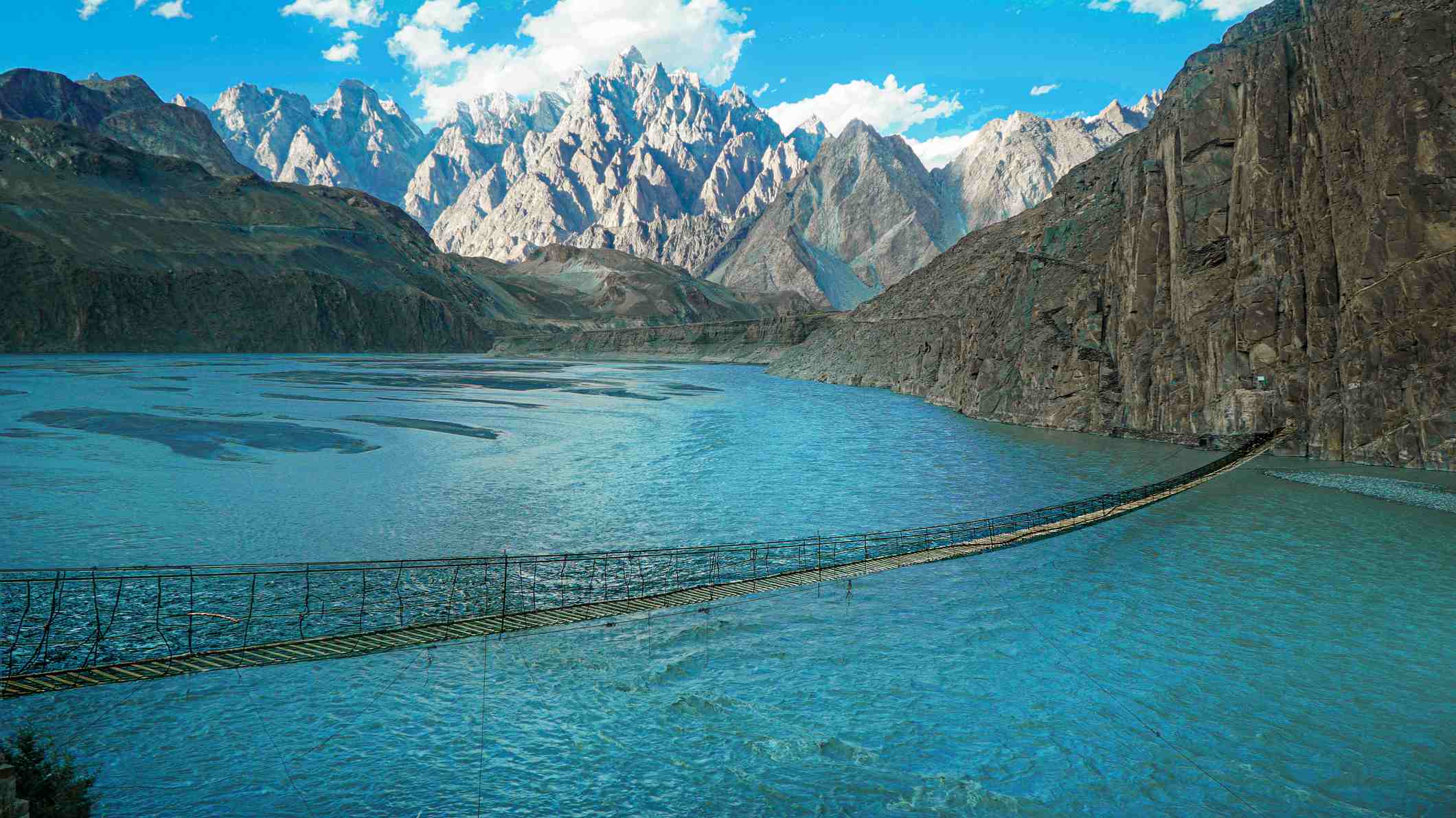 Hussani Bridge & Passu Cones