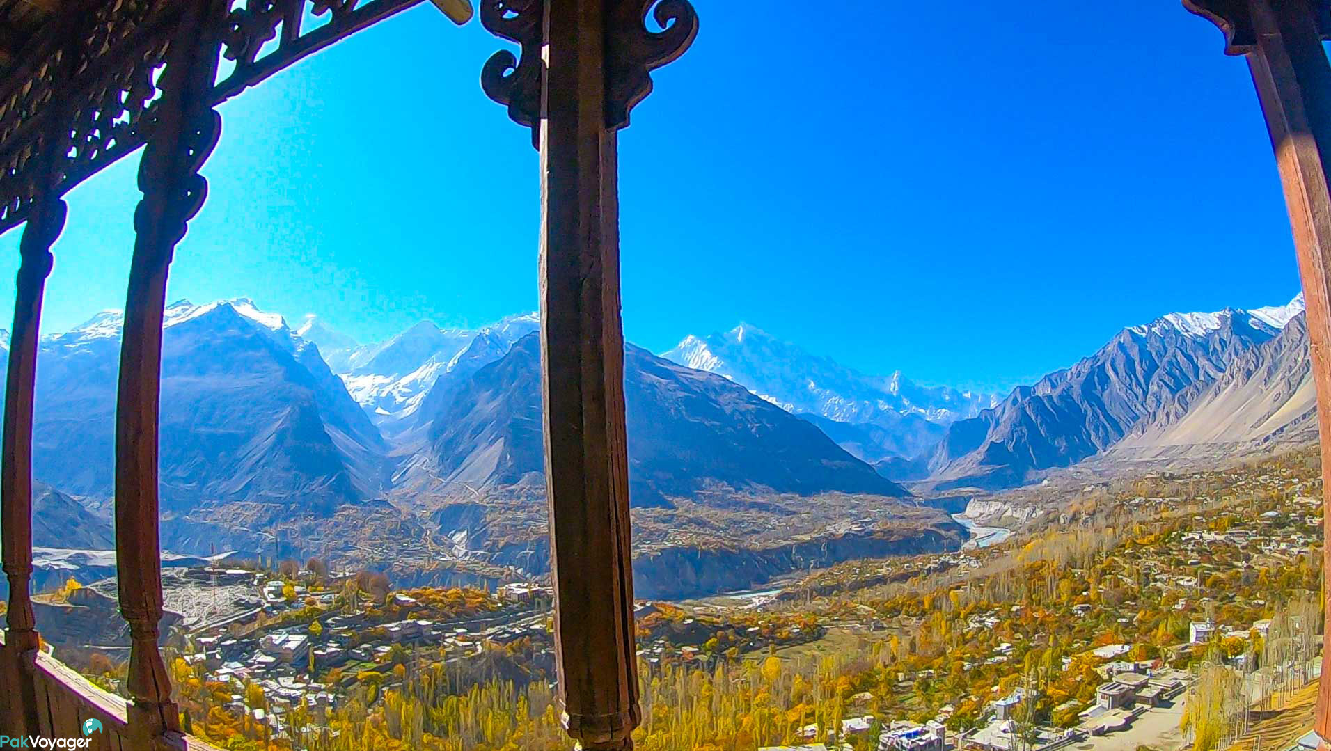 View From Baltit Fort