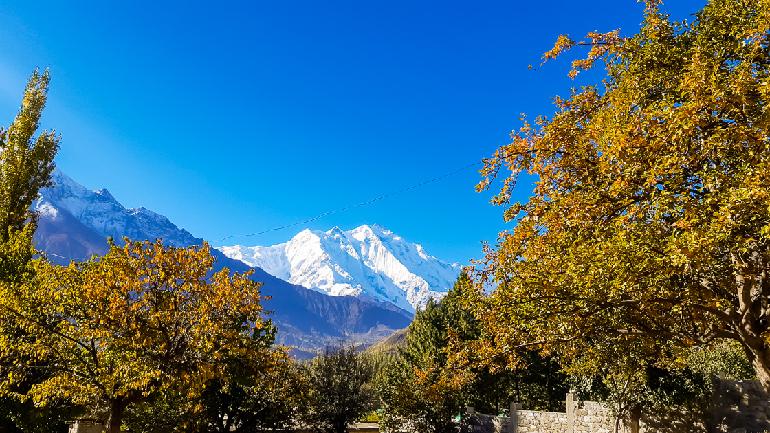 Autumn Hunza Colors