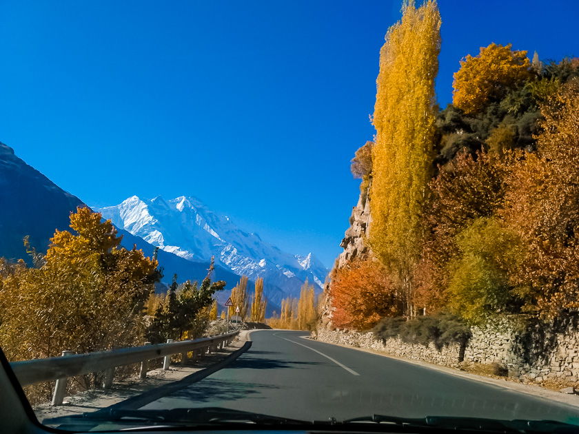 Autumn Scenic Drive on KKH